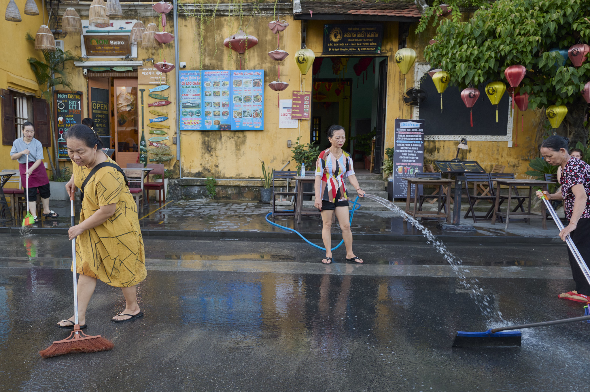 Vietnam lavage des rues